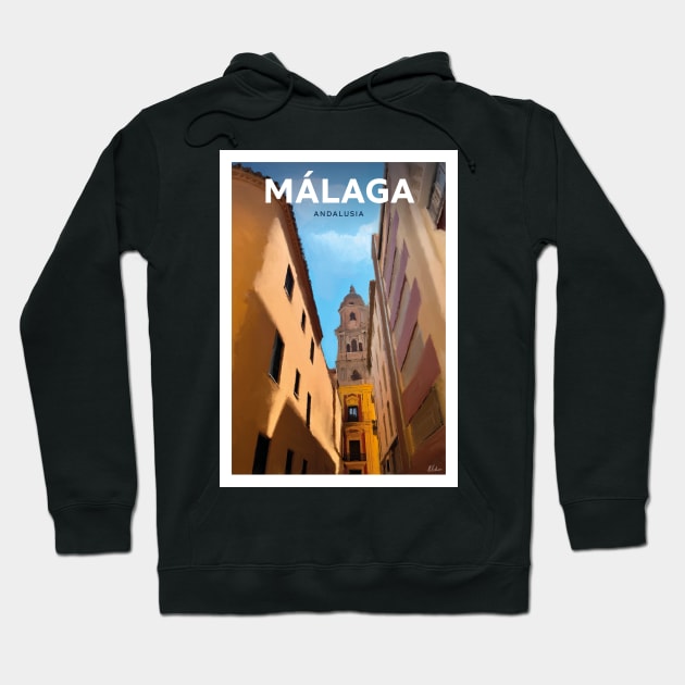 Malaga Spain Hoodie by markvickers41